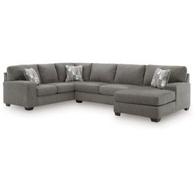 Revenna Greystone 3 Piece Modular Sleeper Sectional with RAF Chaise