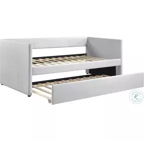 Trudy Gray Twin Daybed with Trundle