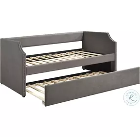 Shiloh Dark Gray Twin Daybed with Trundle
