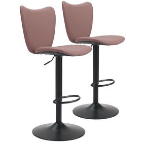 Elevate Brown Bar Stool Set Of 2