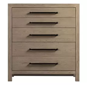 Cornerstone French Oak 5 Drawer Chest