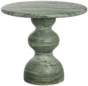 Raul Sage 34" Round Concrete Top Outdoor Bistro Table