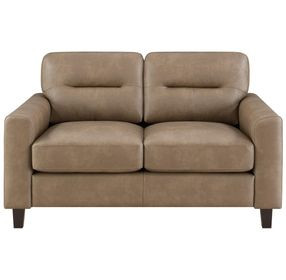 Scotland Brown 58" Loveseat