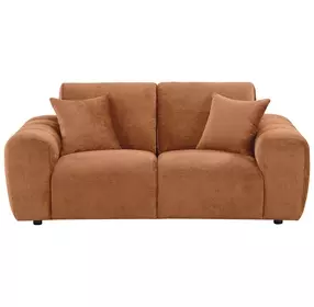 Burnett Burnt Orange 78" Loveseat