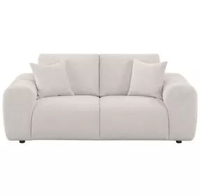 Burnett Ivory 78" Loveseat