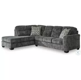 Lonoke Gunmetal 2 Piece LAF Chaise Sectional