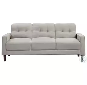 Bowen Beige Performance Fabric 77" Sofa