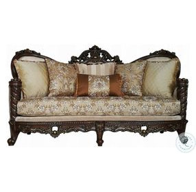 Devayne and Dark Walnut Sofa