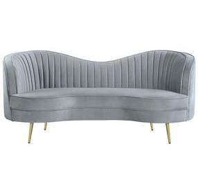 Sophia Grey Loveseat