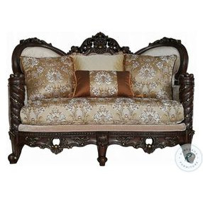 Devayne and Dark Walnut Loveseat