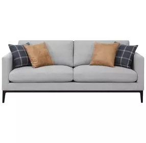 Apperson Light Gray 84" Sofa