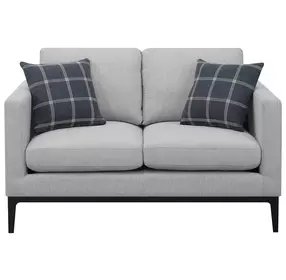 Apperson Light Gray 56" Loveseat