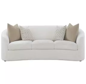 Rainn Latte Upholstered 89" Sofa