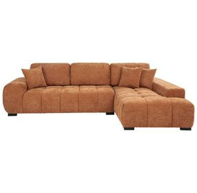 Octavia Orange 2 Piece Modular Sectional