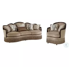 Giovanna Azure Living Room Set