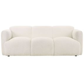 Dorset White 82" Sofa