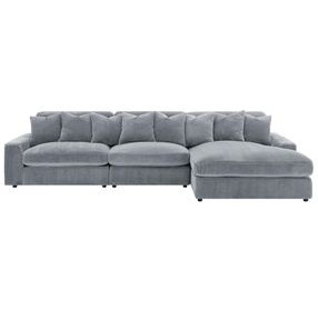 Blaine Beige 3 Piece Reversible Sectional