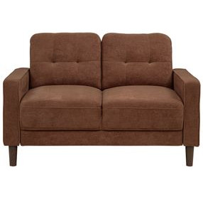 Bowen II Rust 54" Loveseat