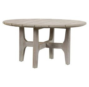 Dawn Gray Round Outdoor Coffee Table
