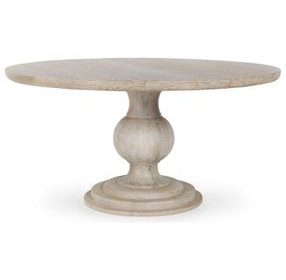 Hera Creamwood 60" Round Dining Table