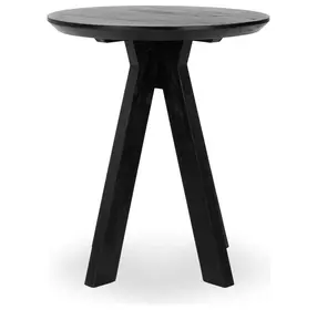 Rodrigo Black 32" Round Counter Height Table