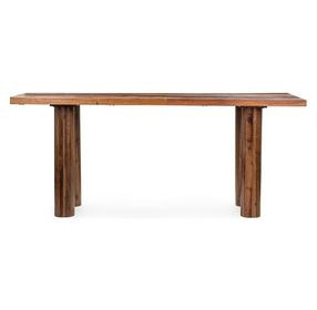 Alto Rustic Brown 86" Rectangular Counter Height Table
