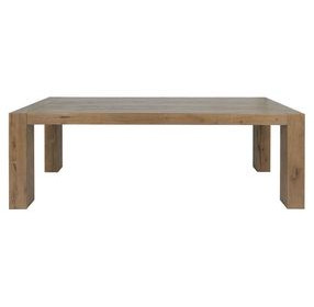 Kingston Cafe Brown 89" Rectangular Dining Table