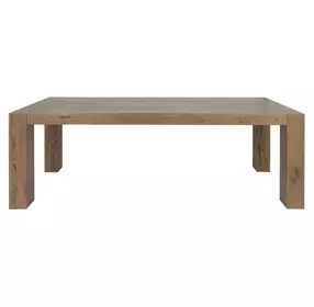 Kingston Cafe Brown 89" Rectangular Dining Table