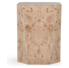 Avena Natural Square End Table