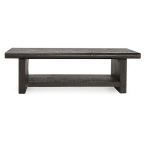 Larson Carbon Black Rectangular Coffee Table