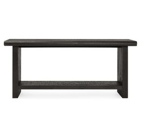 Larson Carbon Black Rectangular Console Table