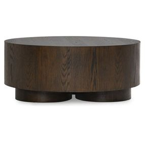 Runa Coffee Brown Round Coffee Table