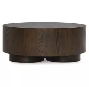 Runa Coffee Brown Round Coffee Table