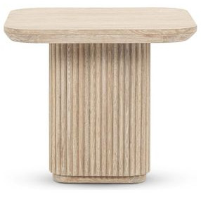 Vander Cream Washed Square End Table