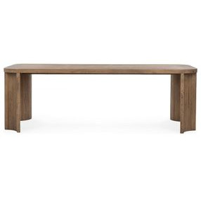 Labelle Tan Oak 92" Rectangular Dining Table