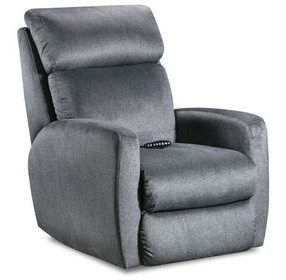 Primo Cyber Space Charcoal Power Headrest Rocker Recliner with SoCozi Massage