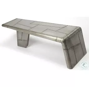 Midway Aviator Silver Coffee Table