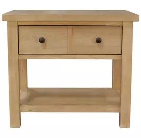 Emilia Natural 1 Drawer Nightstand
