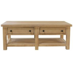 Emilia Natural Rectangular Coffee Table