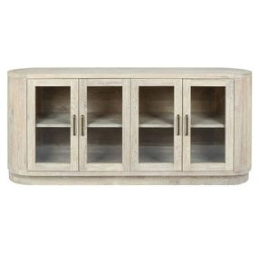 Vander Cream Washed 4 Door Buffet