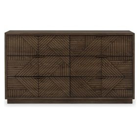 Santa Clara Toasted Brown 6 Drawer Dresser