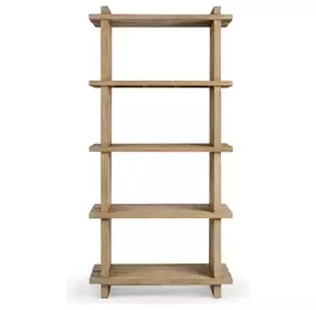 Karlla Natural Clay Bookshelf