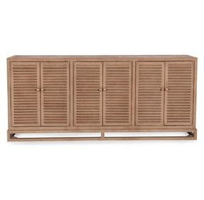 Jolen Distressed Brown 6 Door Buffet