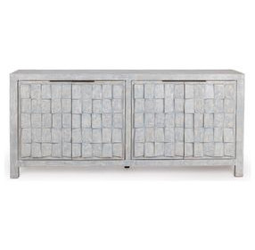 Gama Blue Washed 4 Door Buffet