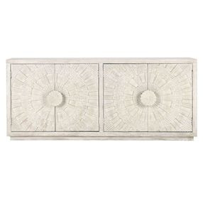 Apollo Coastal White 4 Door Buffet