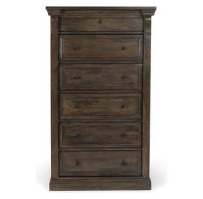 Adelaide Cocoa Brown 6 Drawer Chest