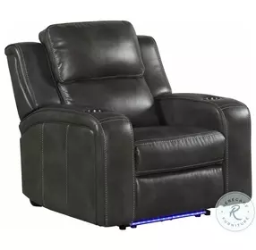 Silhouette Slate Dual Power Recliner