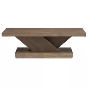 Lansbury Antique Wheat Rectangular Cocktail Table