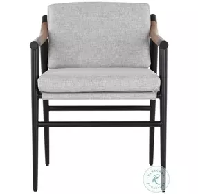 Wren Vault Fog Arm Chair