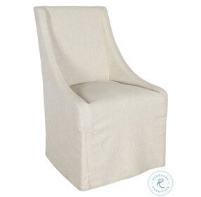 Warwick Oatmeal Upholstered Dining Chair